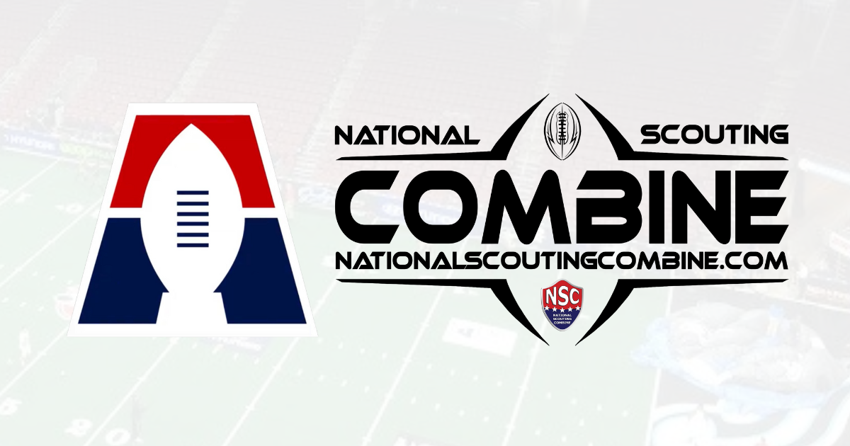 Arena Football One and National Scouting Combine logo