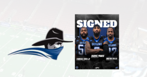 Billings Outlaws logo and graphic from team's social media account