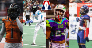 Photo credit: Albany Firebirds, Nashville Kats, Southwest Kansas Storm, Salina Liberty - Facebook