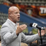 IFL commissioner Todd Tryon during Media Day of IFL Championship